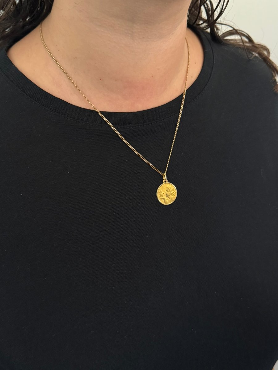 Médaille Ange Et Colombe-photo-7