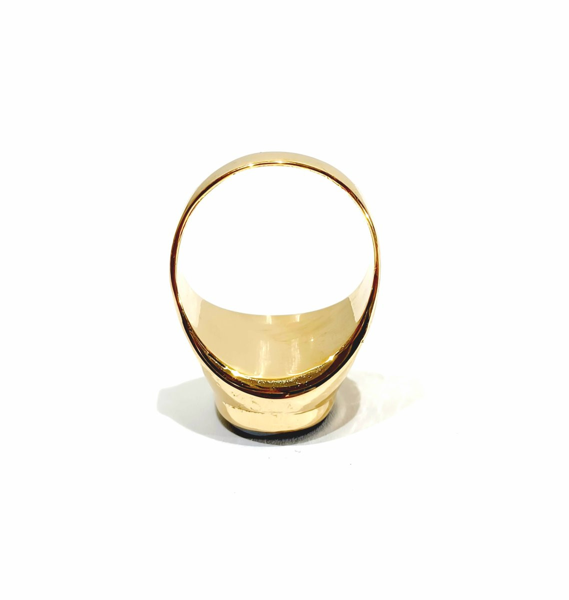 Gold And Hematite Intaglio Ring-photo-3