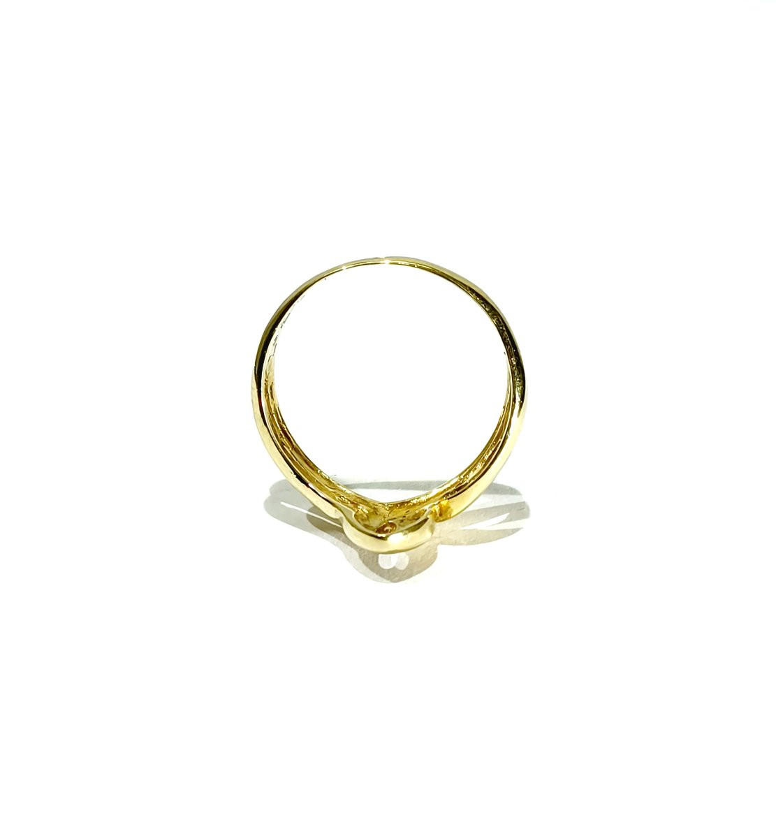 Openwork Gold Ring-photo-4