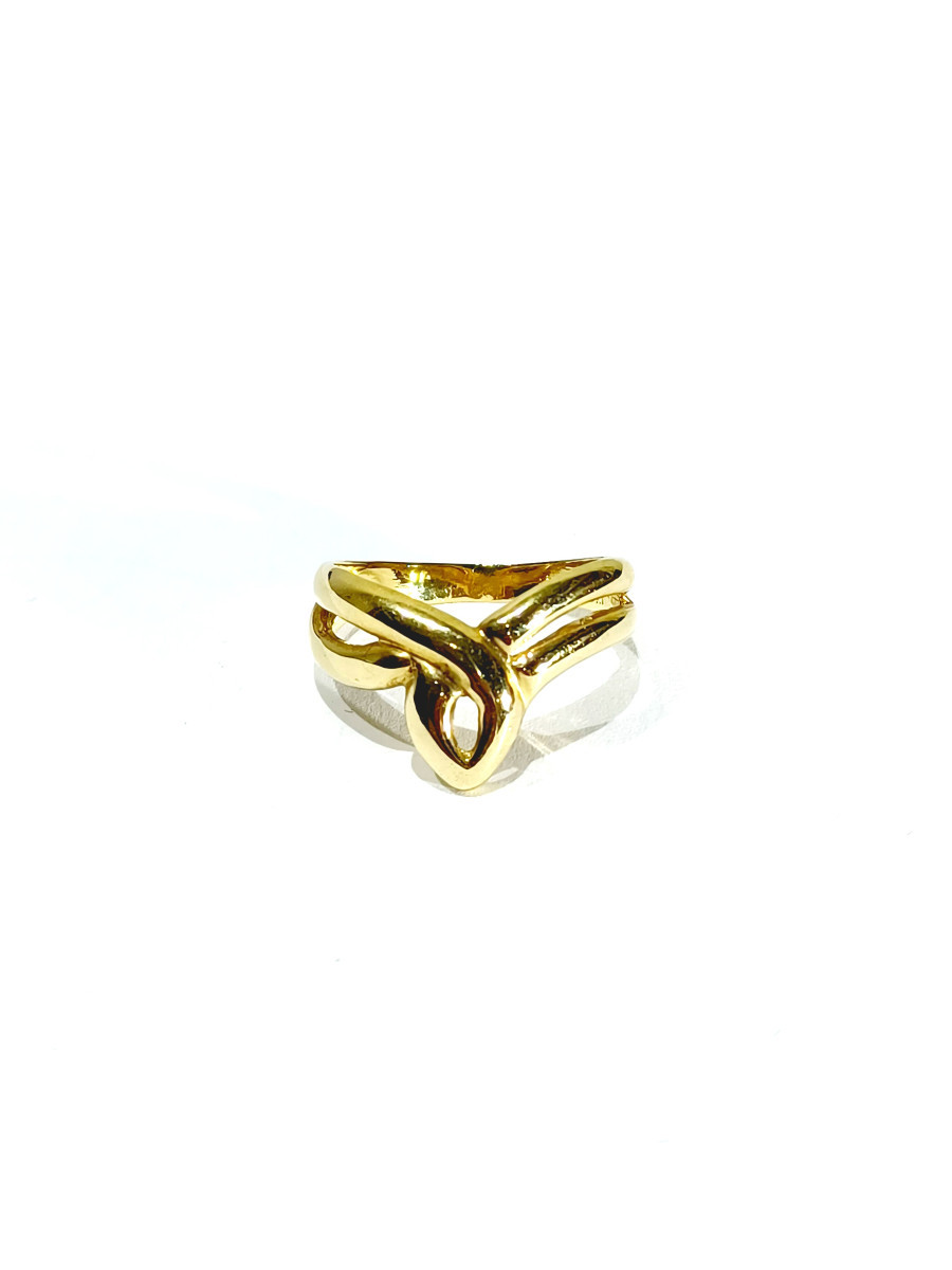 Openwork Gold Ring