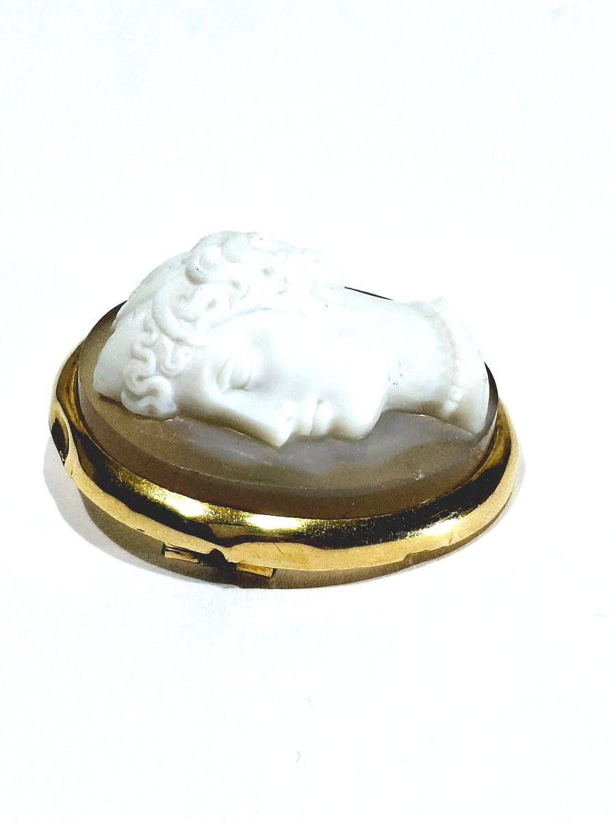 Agate Cameo Brooch-photo-4