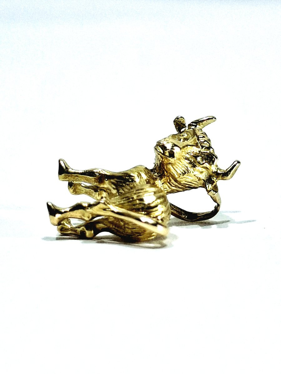 Gold Bull Pendant -photo-6