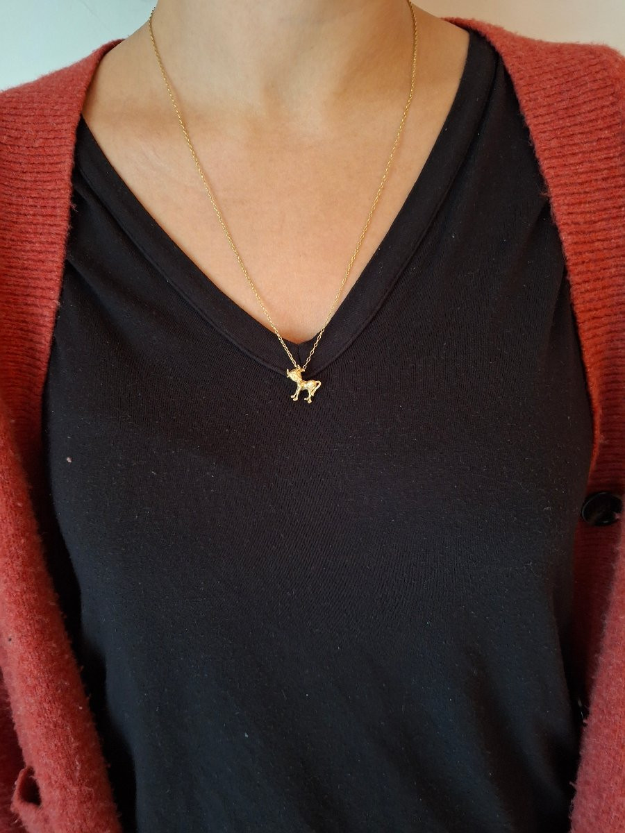 Gold Bull Pendant -photo-7