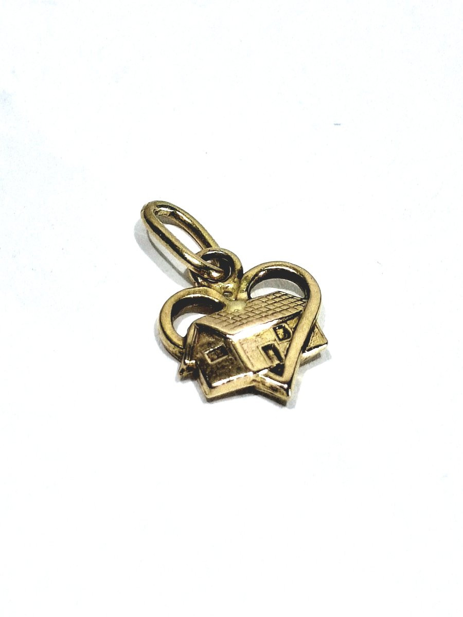 Gold House Pendant-photo-2