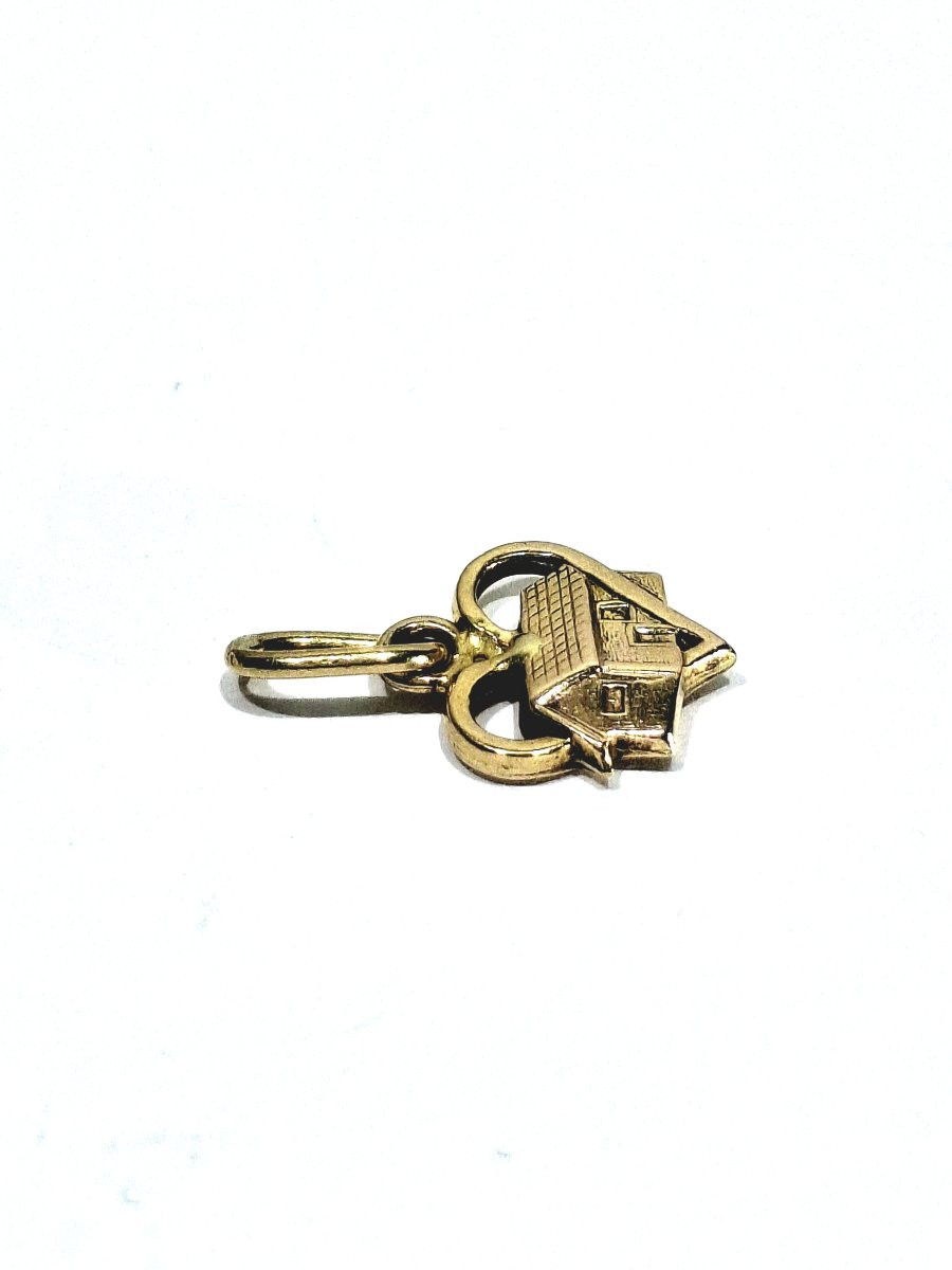 Gold House Pendant-photo-3