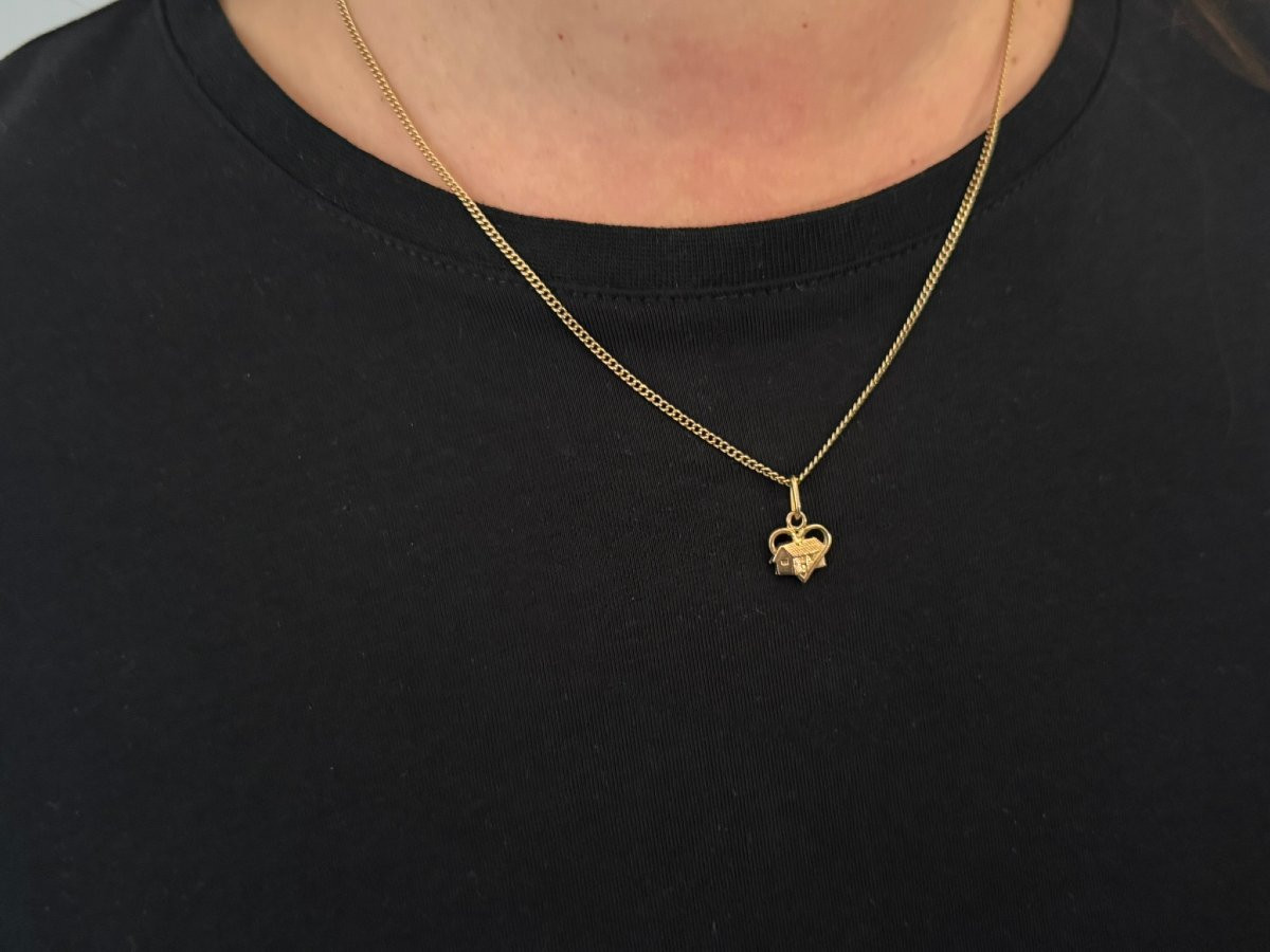 Gold House Pendant-photo-7