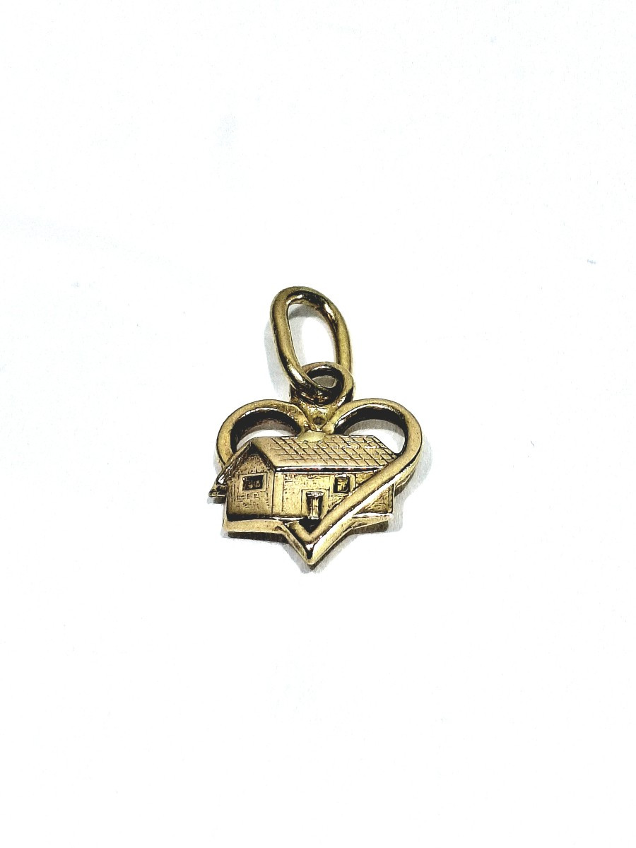 Gold House Pendant