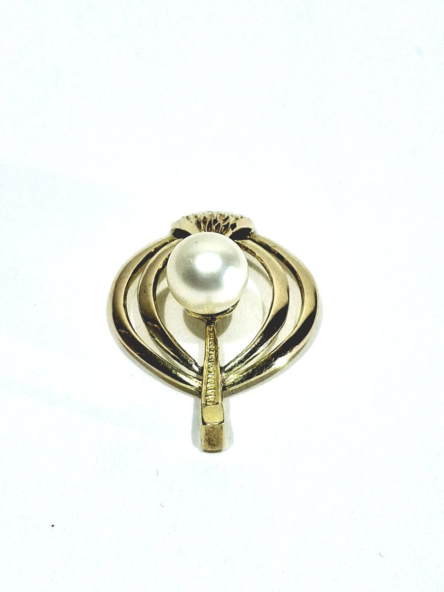 Gold And Pearl Pendant-photo-1