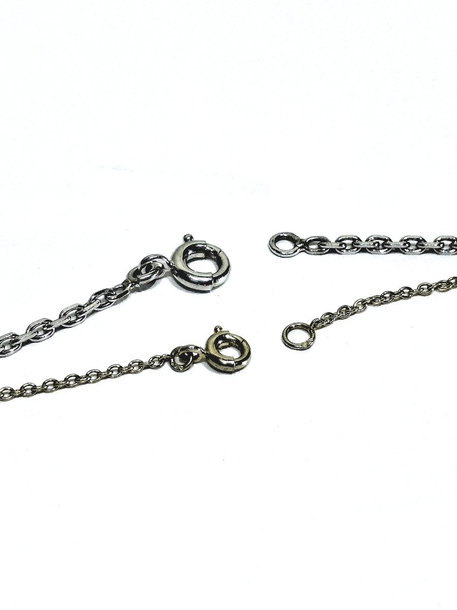 Chaîne Forçat En Or Blanc-photo-3