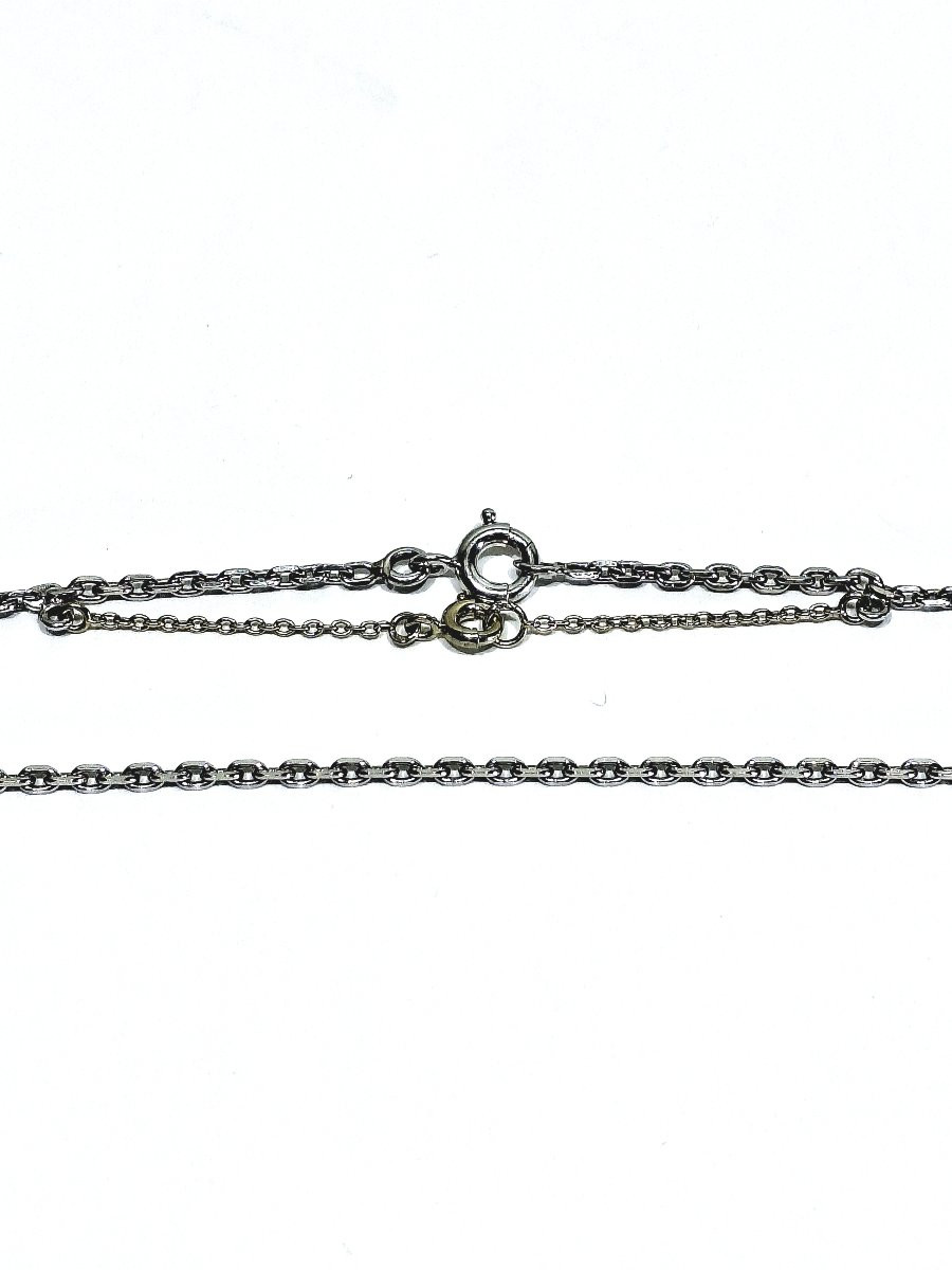 Chaîne Forçat En Or Blanc-photo-5