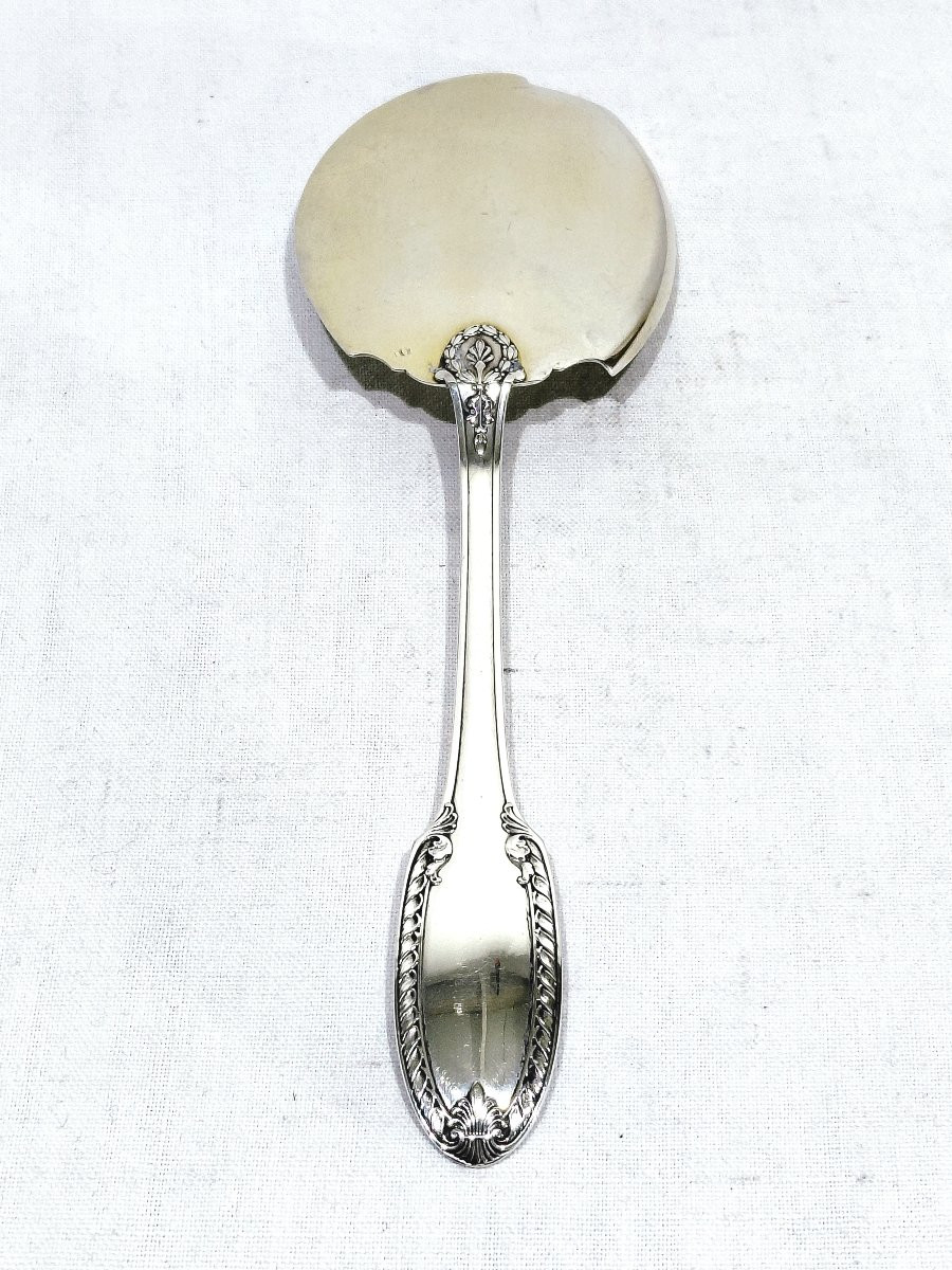 Ravinet Denfert - couverts de service a glace argent et vermeil-photo-3