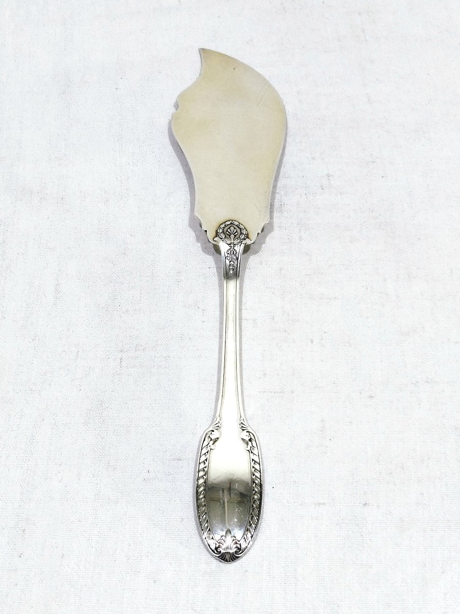 Ravinet Denfert - couverts de service a glace argent et vermeil-photo-6