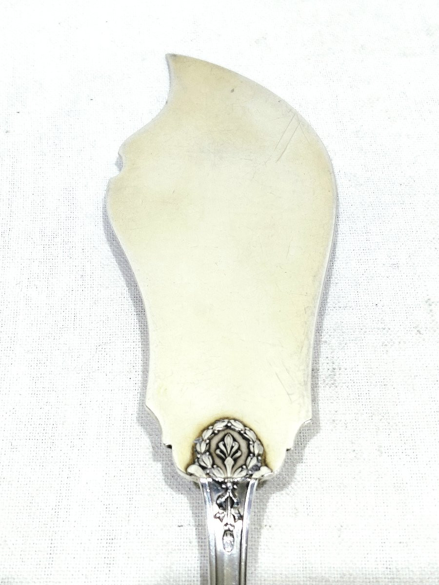Ravinet Denfert - couverts de service a glace argent et vermeil-photo-7