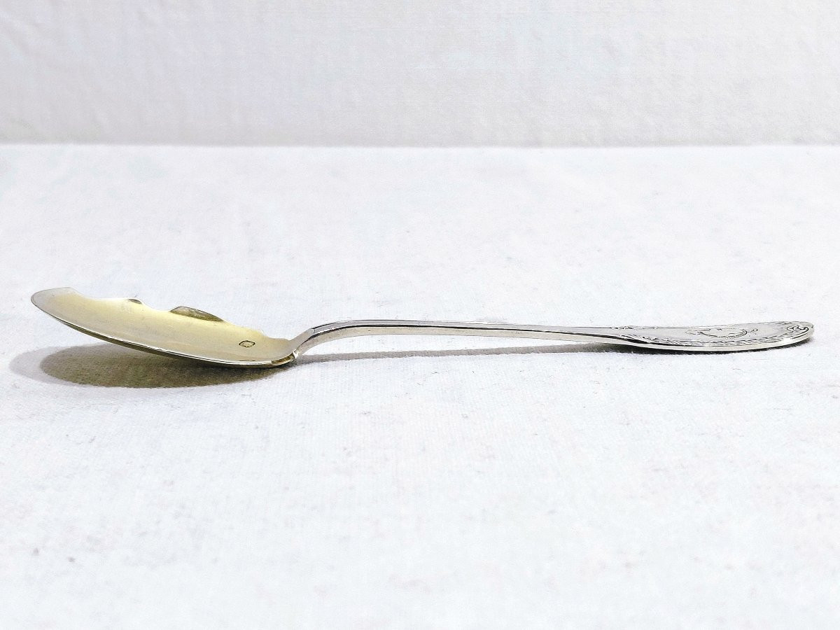Ravinet Denfert - Silver And Vermeil Ice Cream Serving Spoons -photo-8
