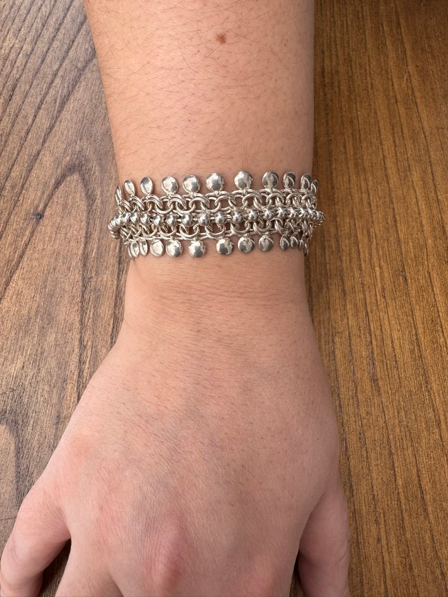   Bracelet en argent boules-photo-7