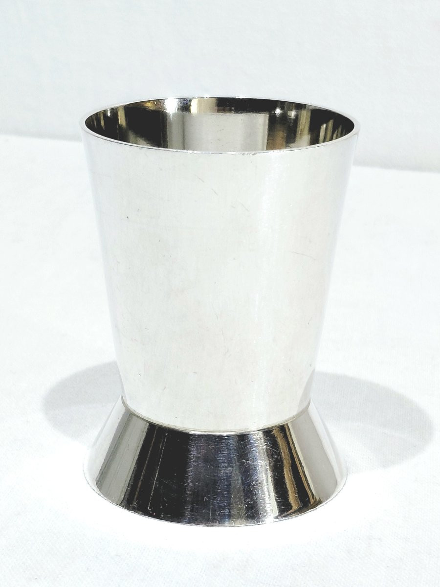 Émile Puiforcat - Timbale en métal argenté -photo-5