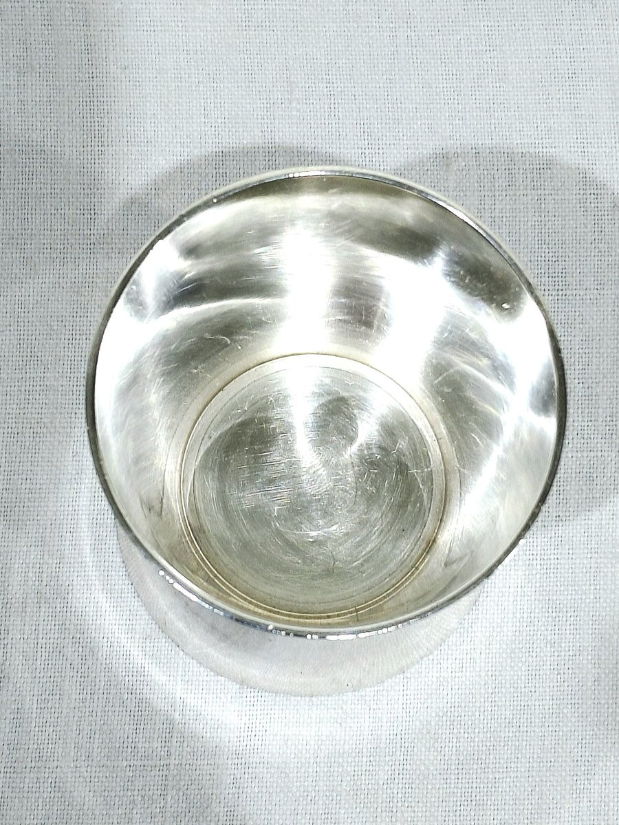 Émile Puiforcat - Timbale en métal argenté -photo-6