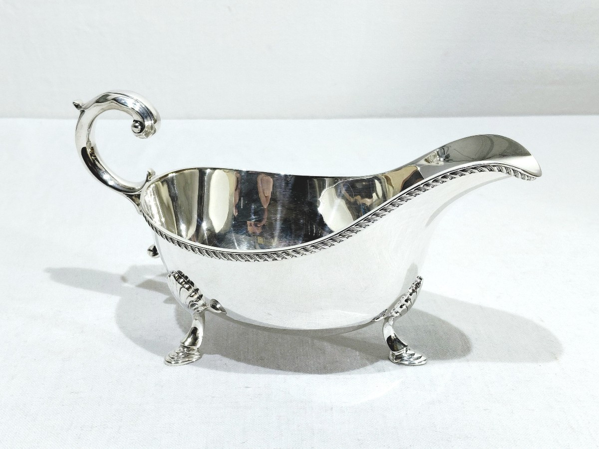 Angleterre - Saucière en argent