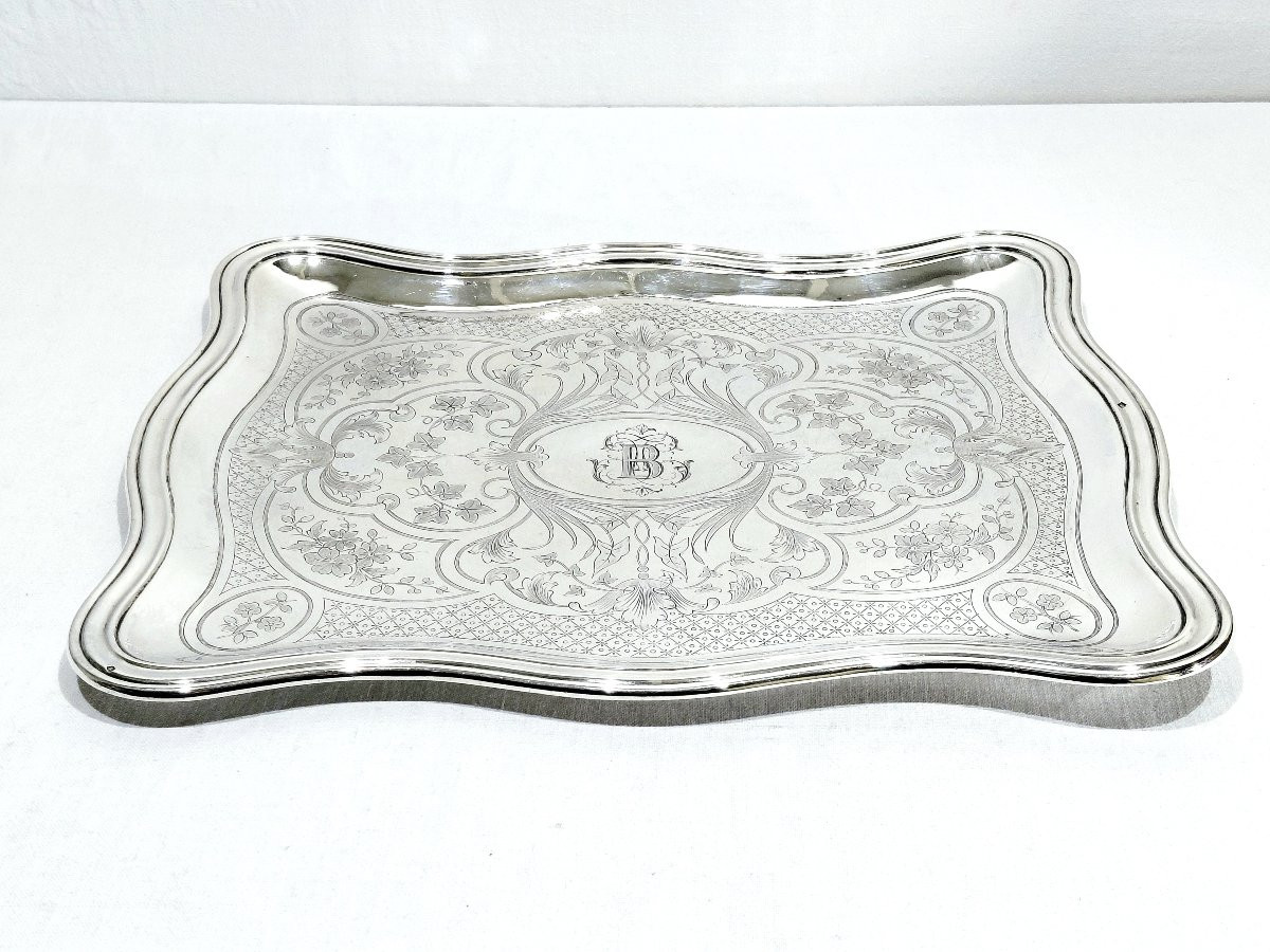 Alphonse Debain -Plateau en argent -photo-3