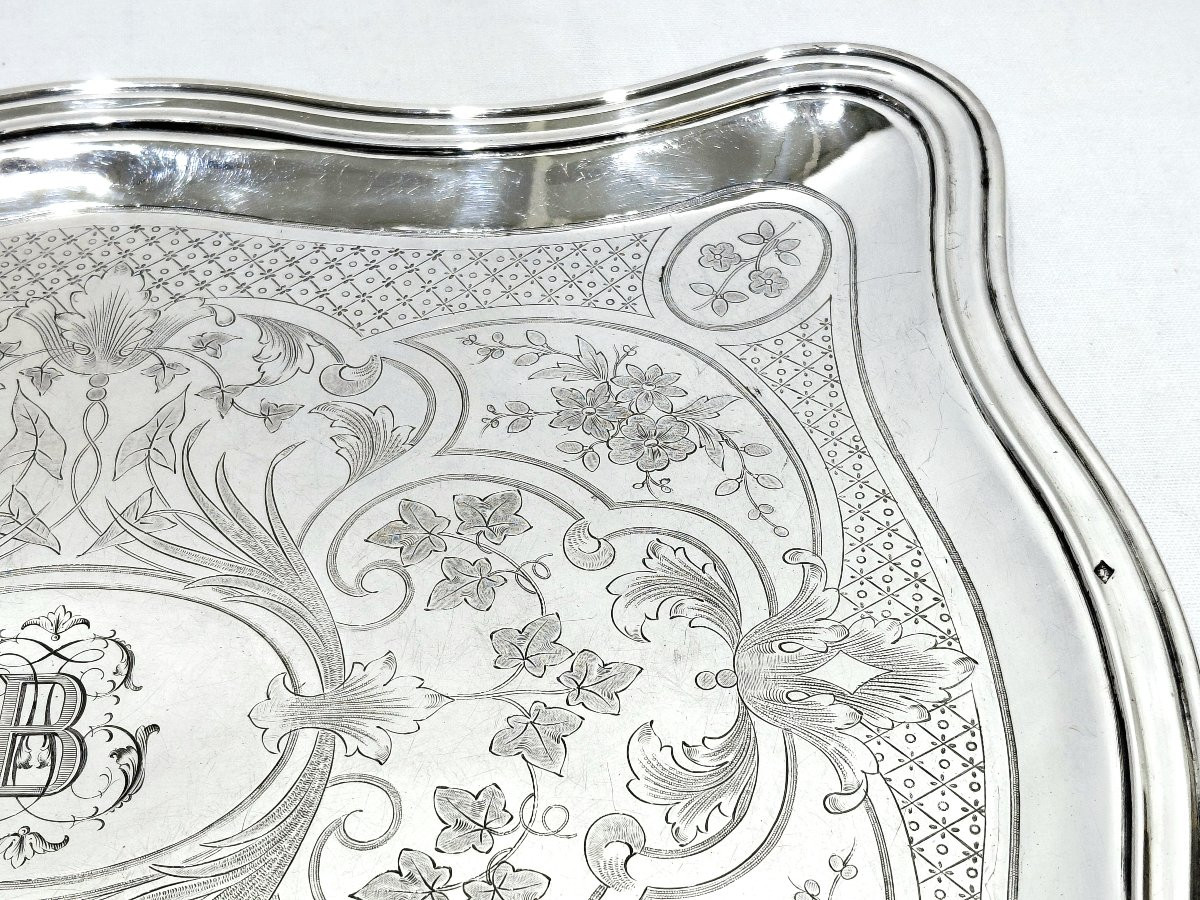 Alphonse Debain -Plateau en argent -photo-3