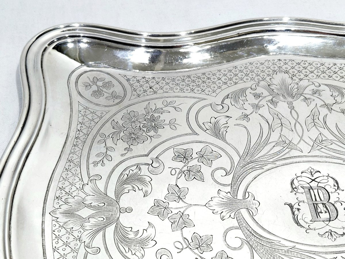 Alphonse Debain -Plateau en argent -photo-4