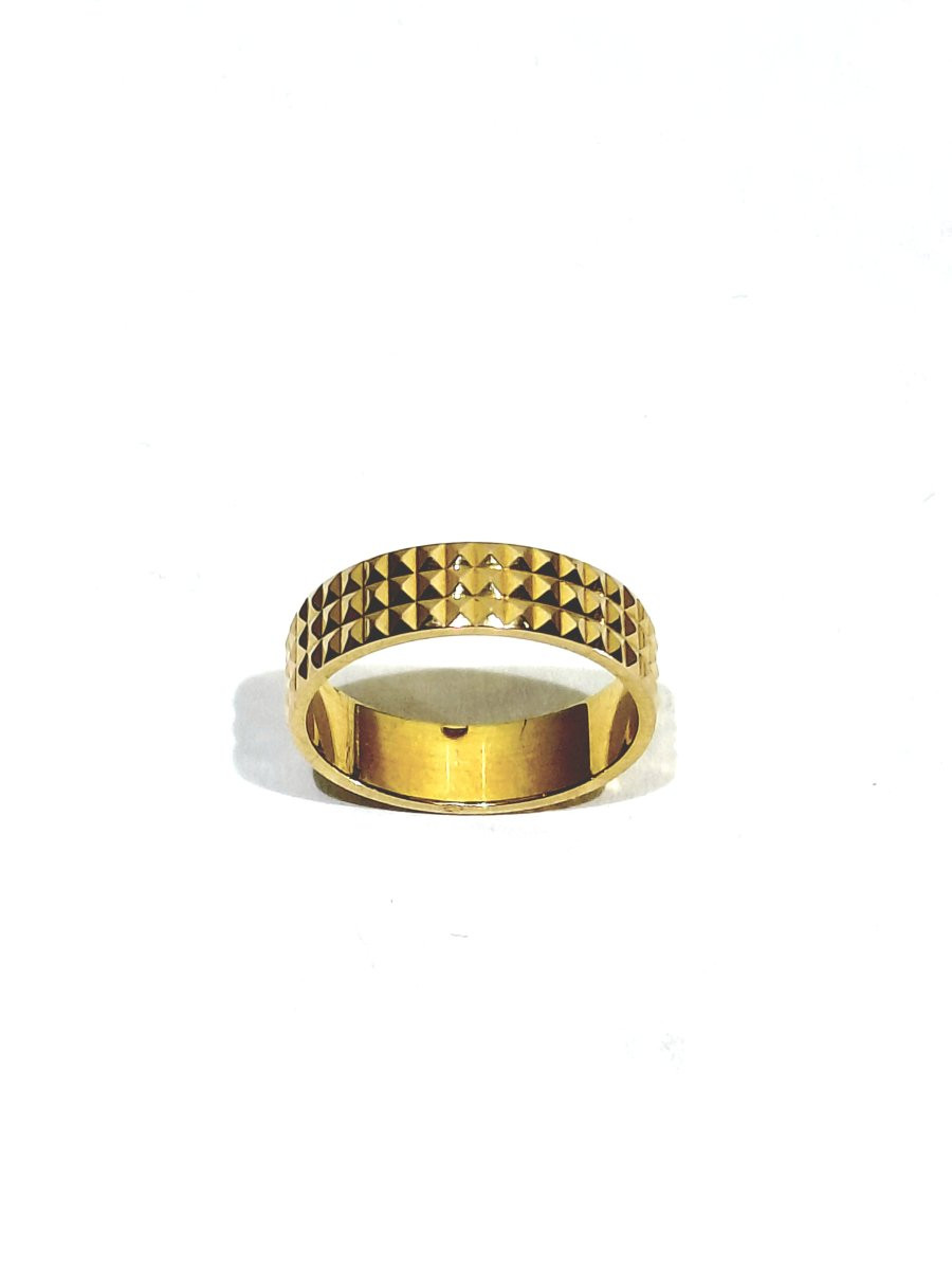 Alliance Femme En Or Rose Pointe de Diamant-photo-4