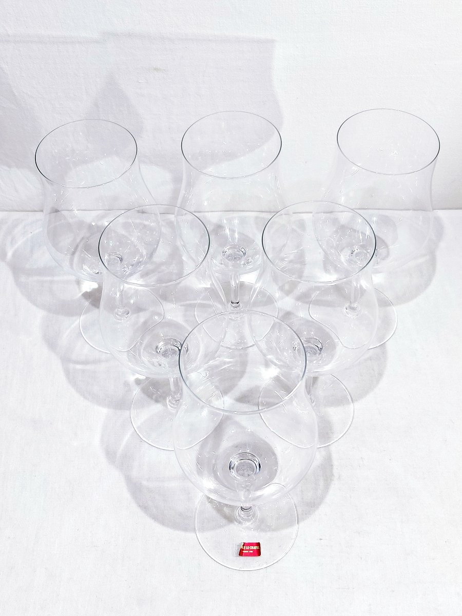 Vannes Le Ch&acirc;tel - 6 Verres en Cristal-photo-3