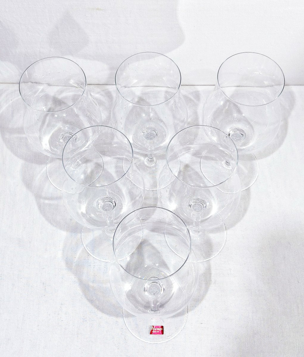 Vannes Le Ch&acirc;tel - 6 Verres en Cristal-photo-4