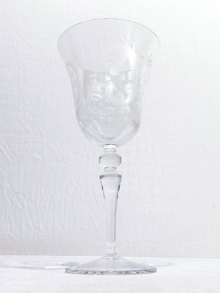 6 Verres à Vin Monogrammés C-photo-4