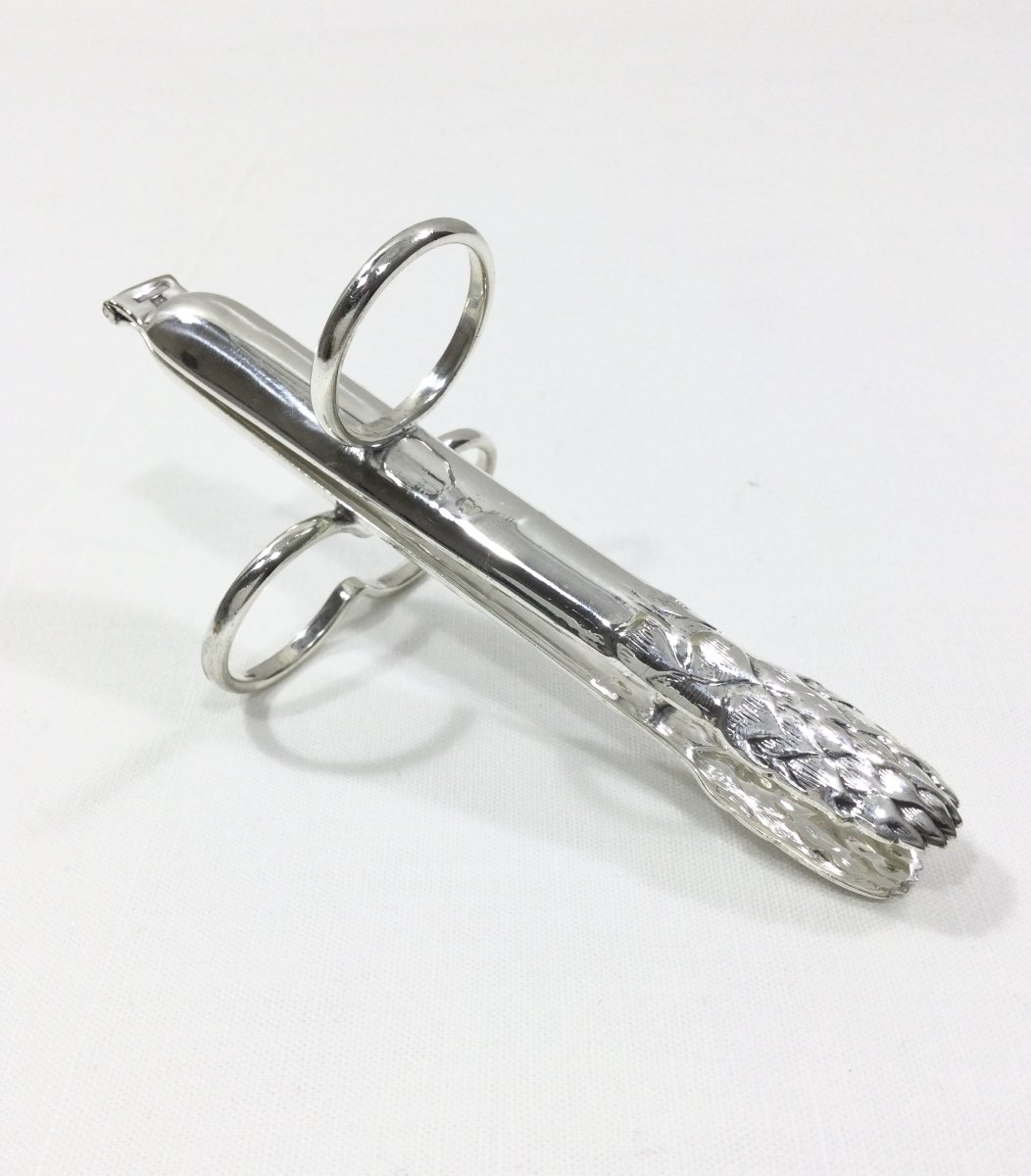 Christofle - Pince à asperges individuelle-photo-3