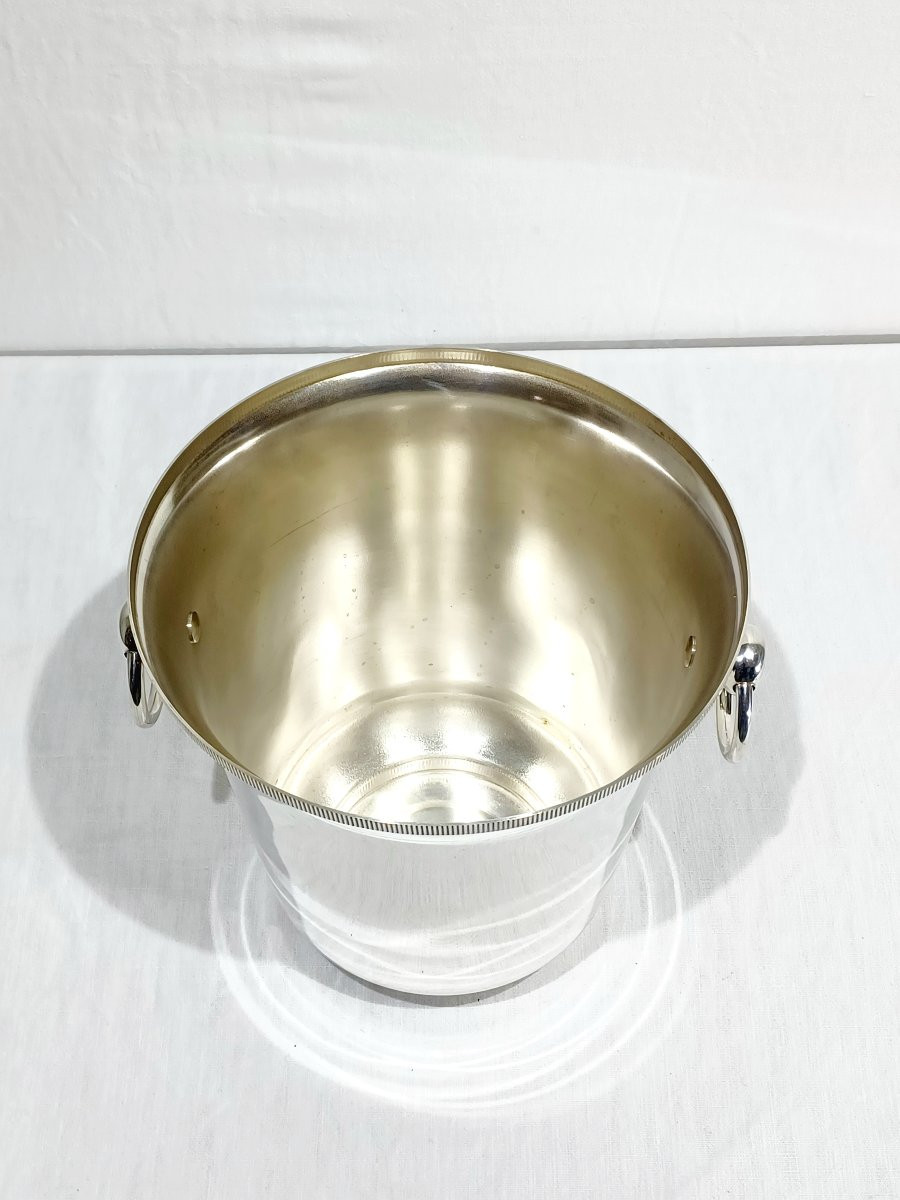 Silver-plated Champagne Bucket-photo-4