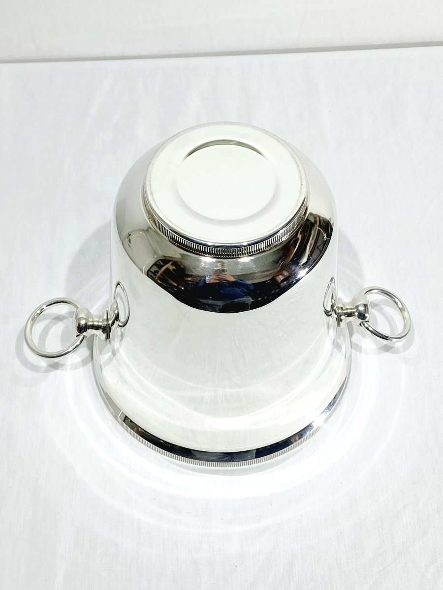 Silver-plated Champagne Bucket-photo-3