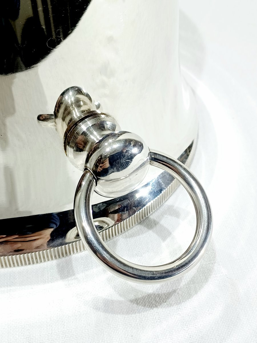 Silver-plated Champagne Bucket-photo-5