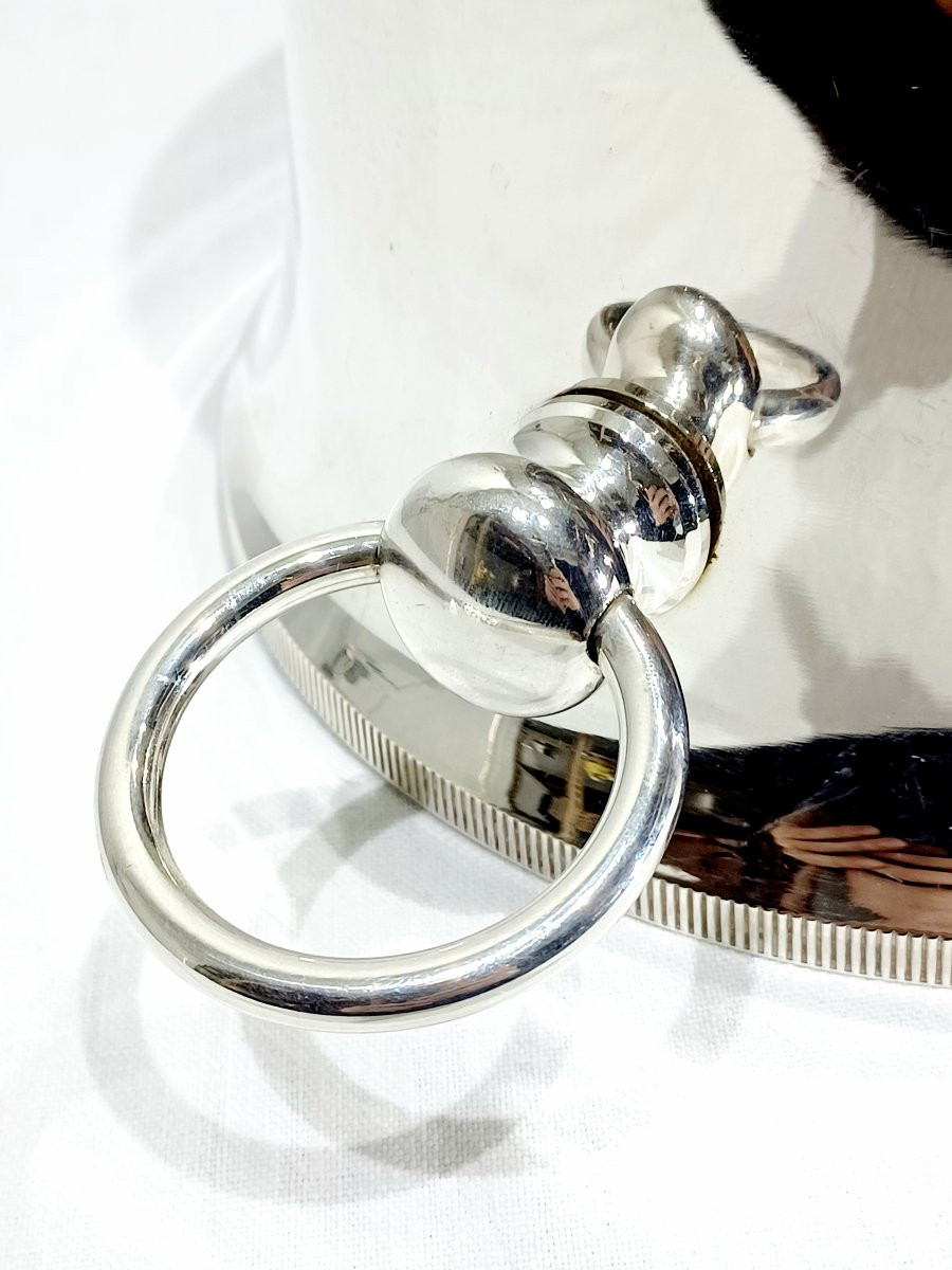 Silver-plated Champagne Bucket-photo-6
