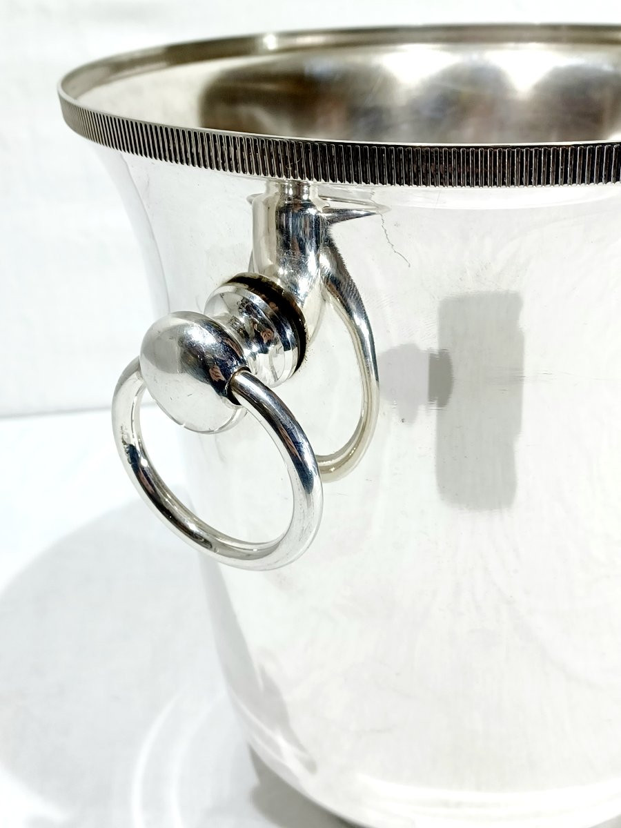 Silver-plated Champagne Bucket-photo-8