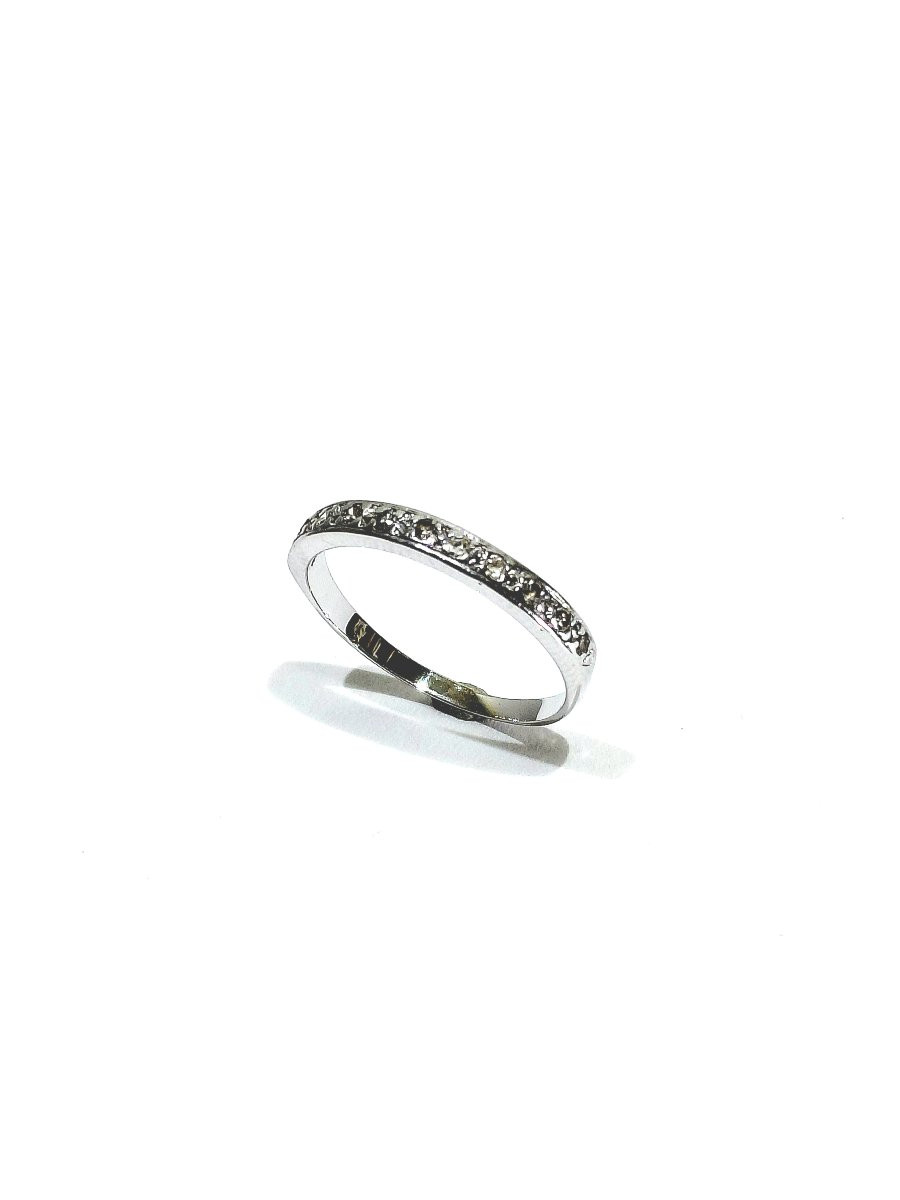 Bague Or Blanc Et Diamants -photo-4
