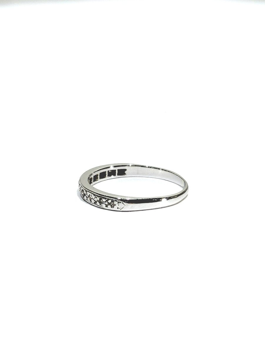 Bague Or Blanc Et Diamants -photo-1