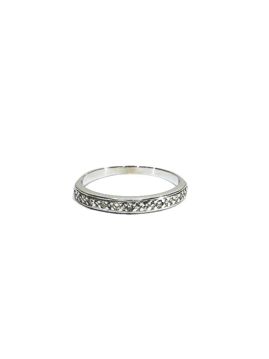 Bague Or Blanc Et Diamants 