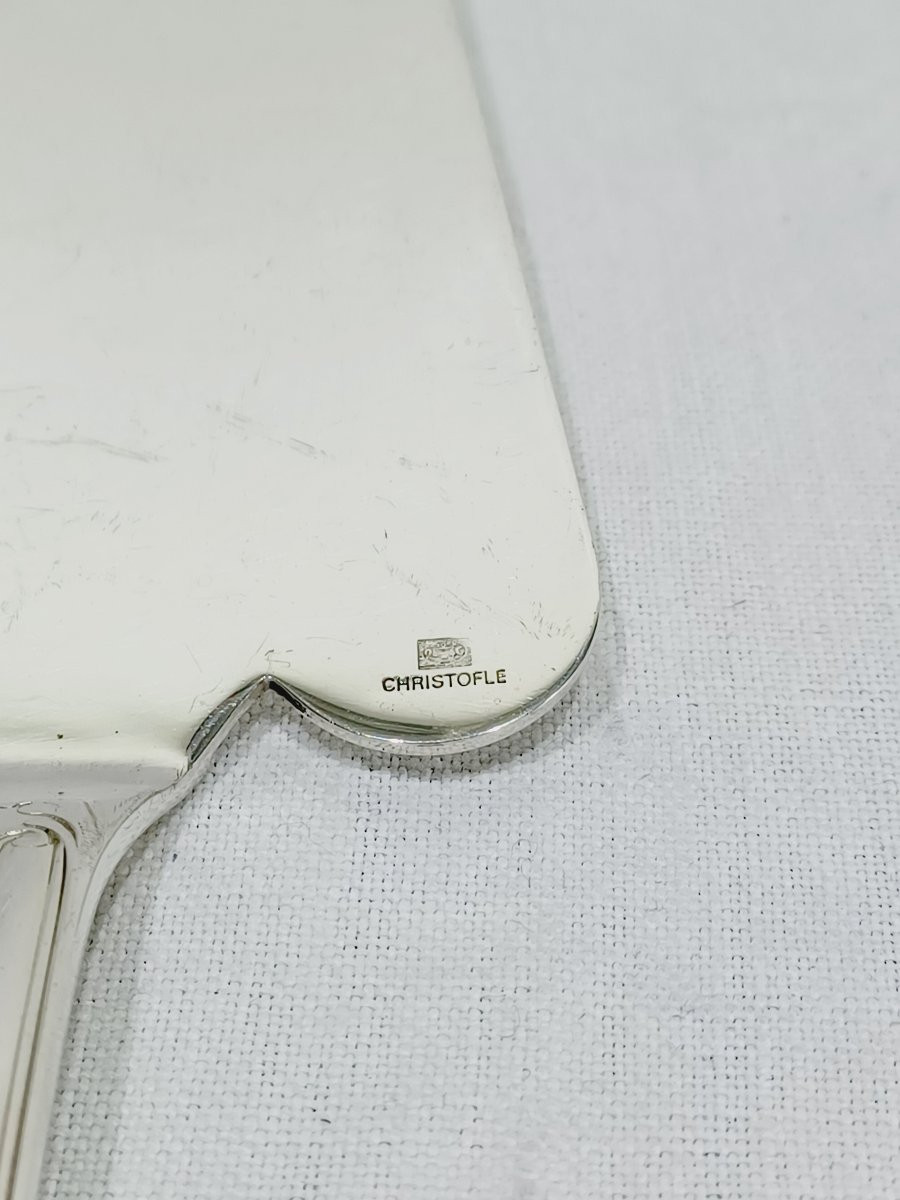 Christofle - Silver Plated Pie Server Marly Model-photo-4