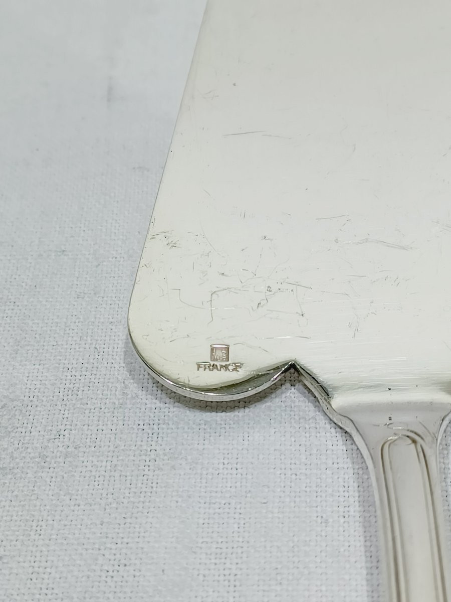 Christofle - Silver Plated Pie Server Marly Model-photo-1