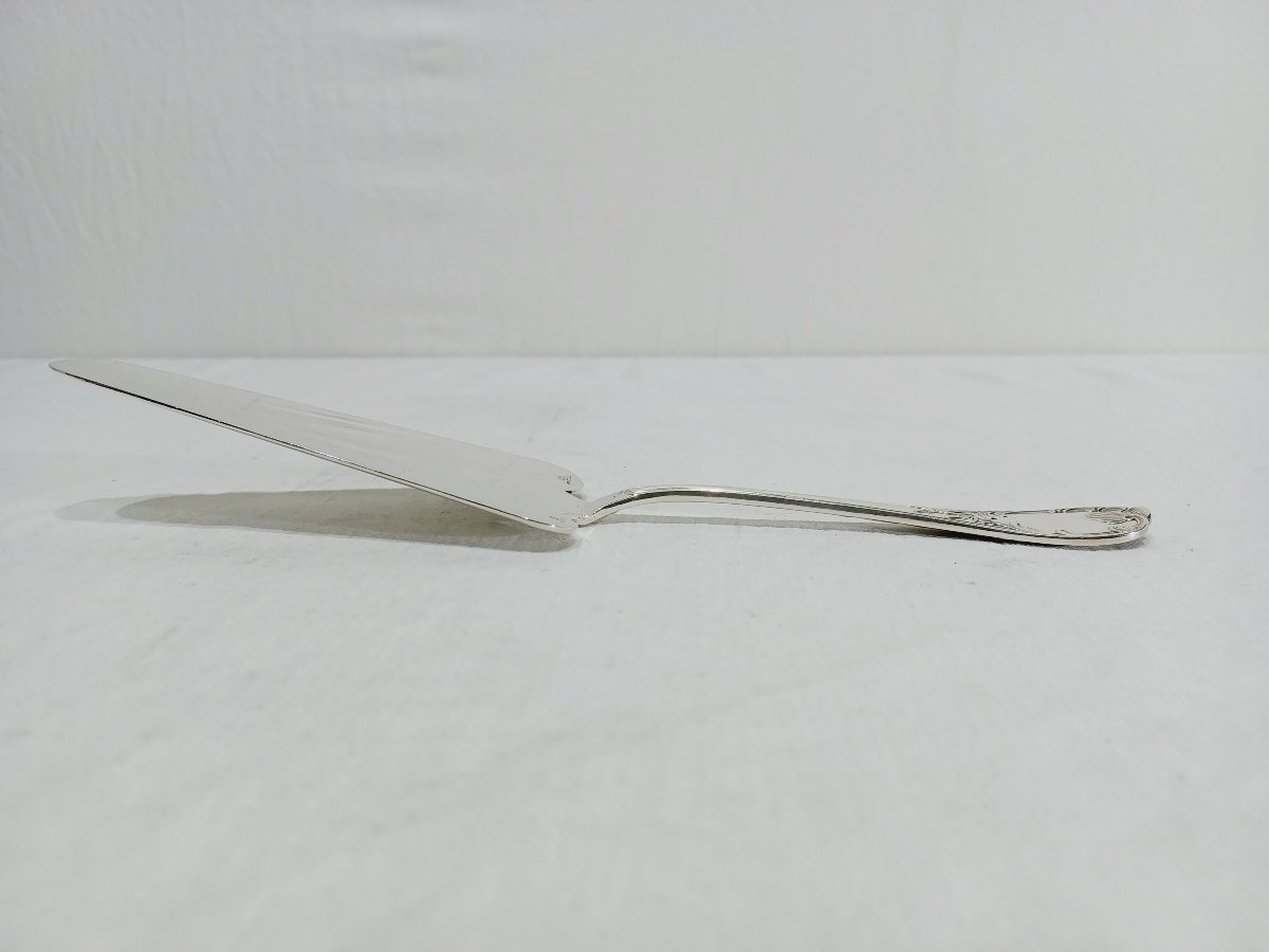 Christofle - Silver Plated Pie Server Marly Model-photo-3