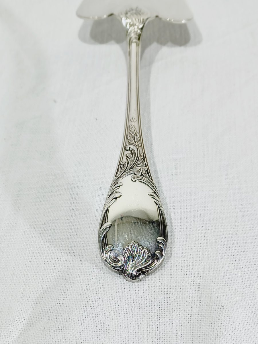 Christofle - Silver Plated Pie Server Marly Model-photo-6