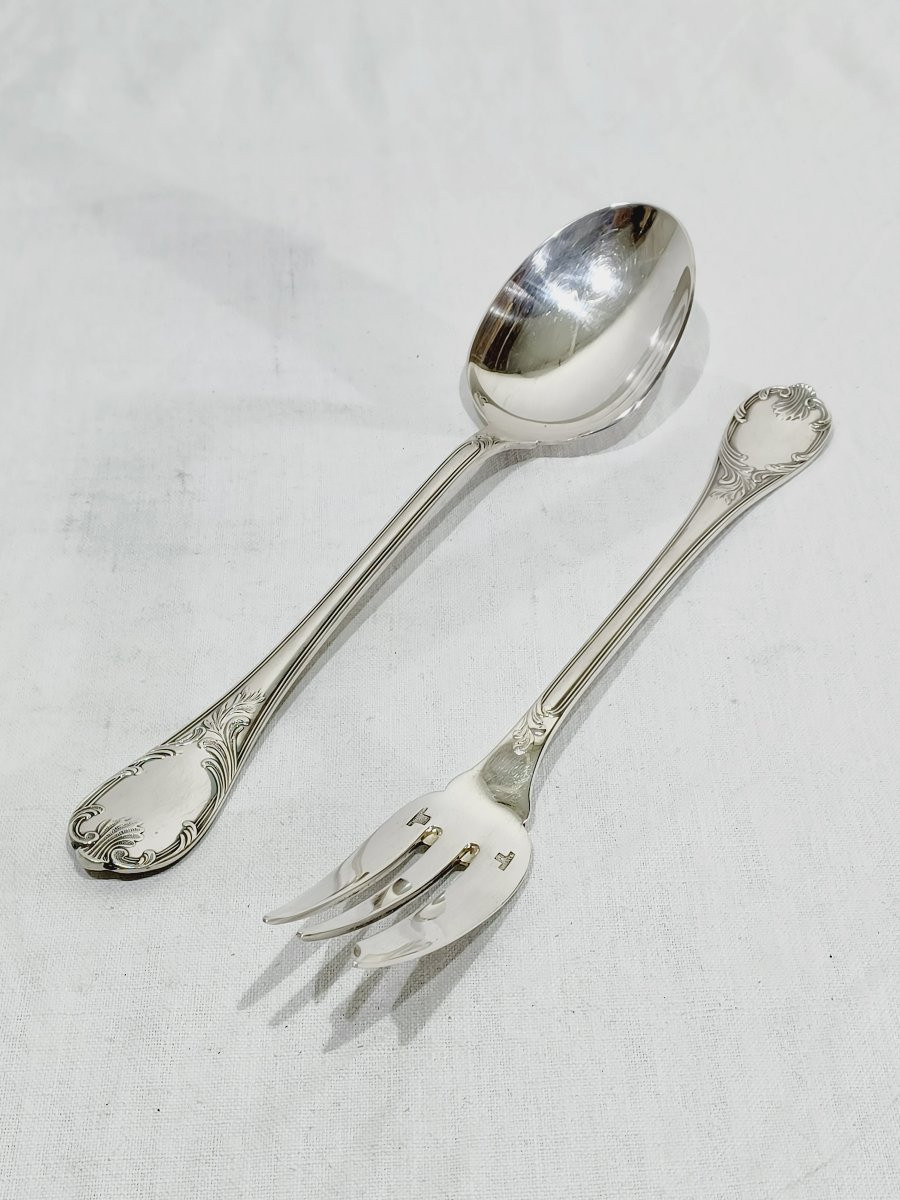 Christofle – Couverts de service Modèle Marly-photo-7