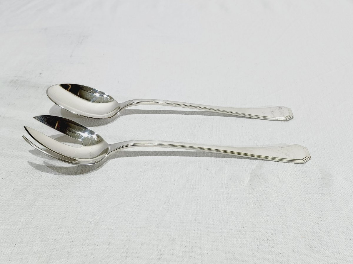 Christofle - América Salad Servers-photo-4
