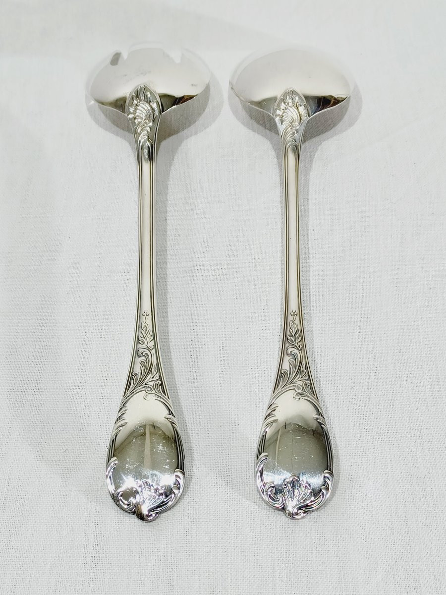 Christofle - Marly Salad Servers-photo-3