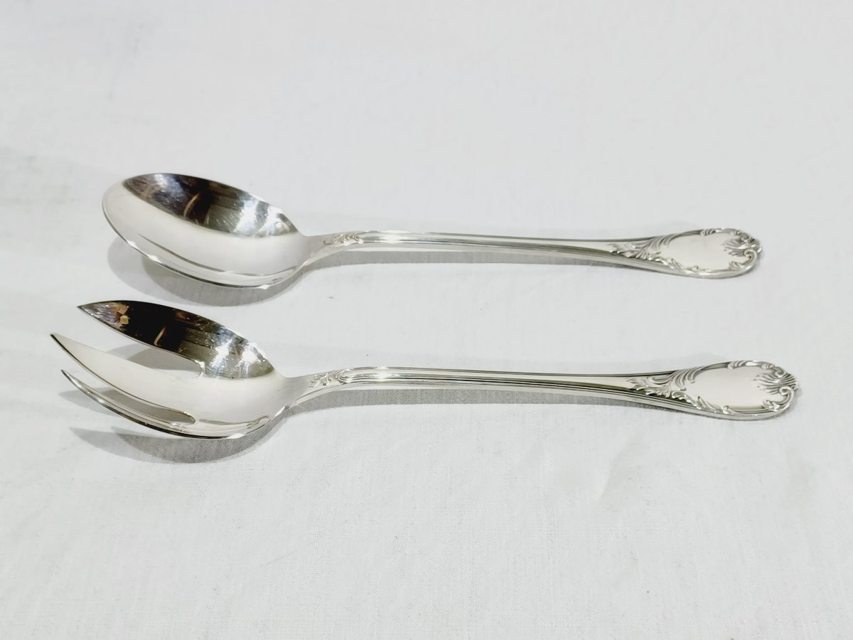 Christofle - Marly Salad Servers-photo-4