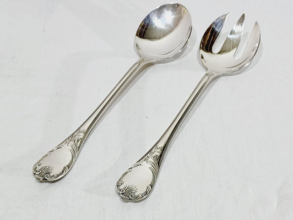 Christofle - Marly Salad Servers-photo-8