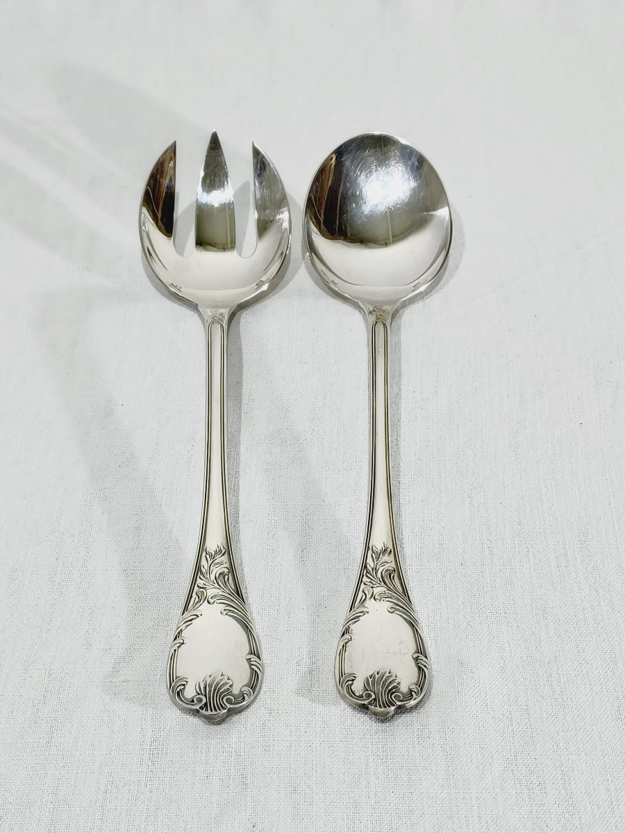 Christofle - Marly Salad Servers