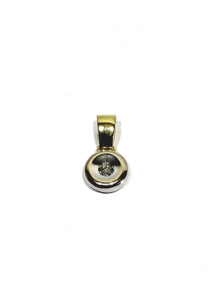 Pendentif Or Et Diamant -photo-2