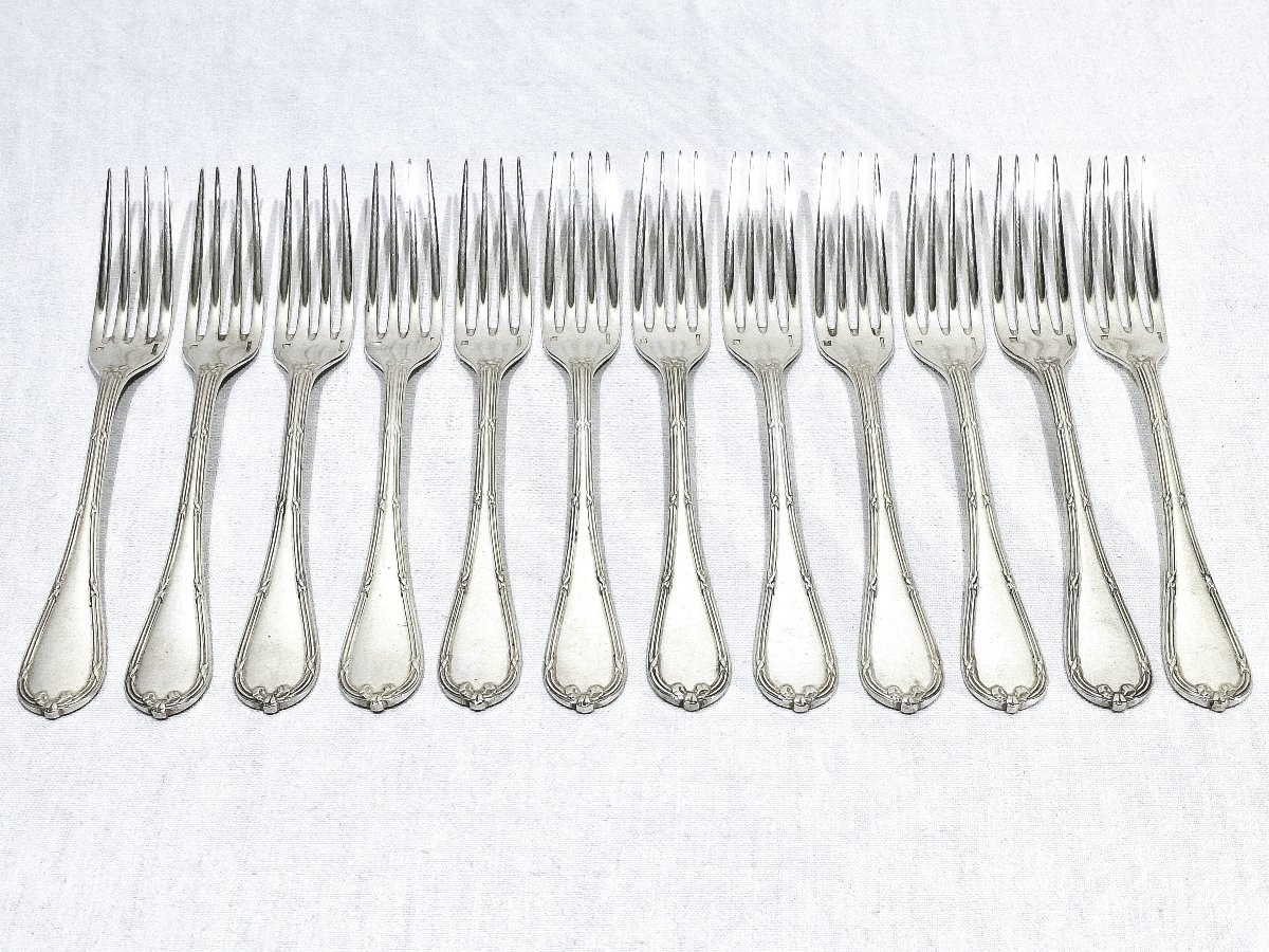 Christofle - 50 Piece Rubans Croisés Mixer Set-photo-4